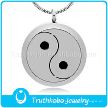 Yin-Yang theme pendant necklace made in China wholesale diffuser necklace essential oil diffusing pendant